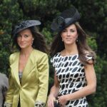 Kate quiso que Pippa (izquierda) fuera madrina de Charlotte; Isabel II se negó