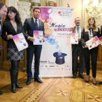 Rodríguez García, Ana Redondo, Óscar Puente, De Vicente, Mar Sancho y Jesús Julio Carnero presentan las jornadas