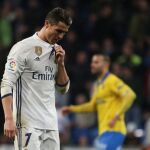 Cristiano Ronaldo durante el partido ante Las Palmas