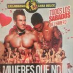 Cartel de la discoteca