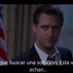 Momento en el que el presidente de EE UU reconoce que debe dejar el cargo