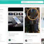 Sección de accesorios de coche de Wallapop