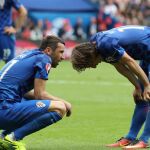 Modric se resiente y pide el cambio