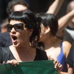 Anna Gabriel fue portavoz de la CUP en el Parlament