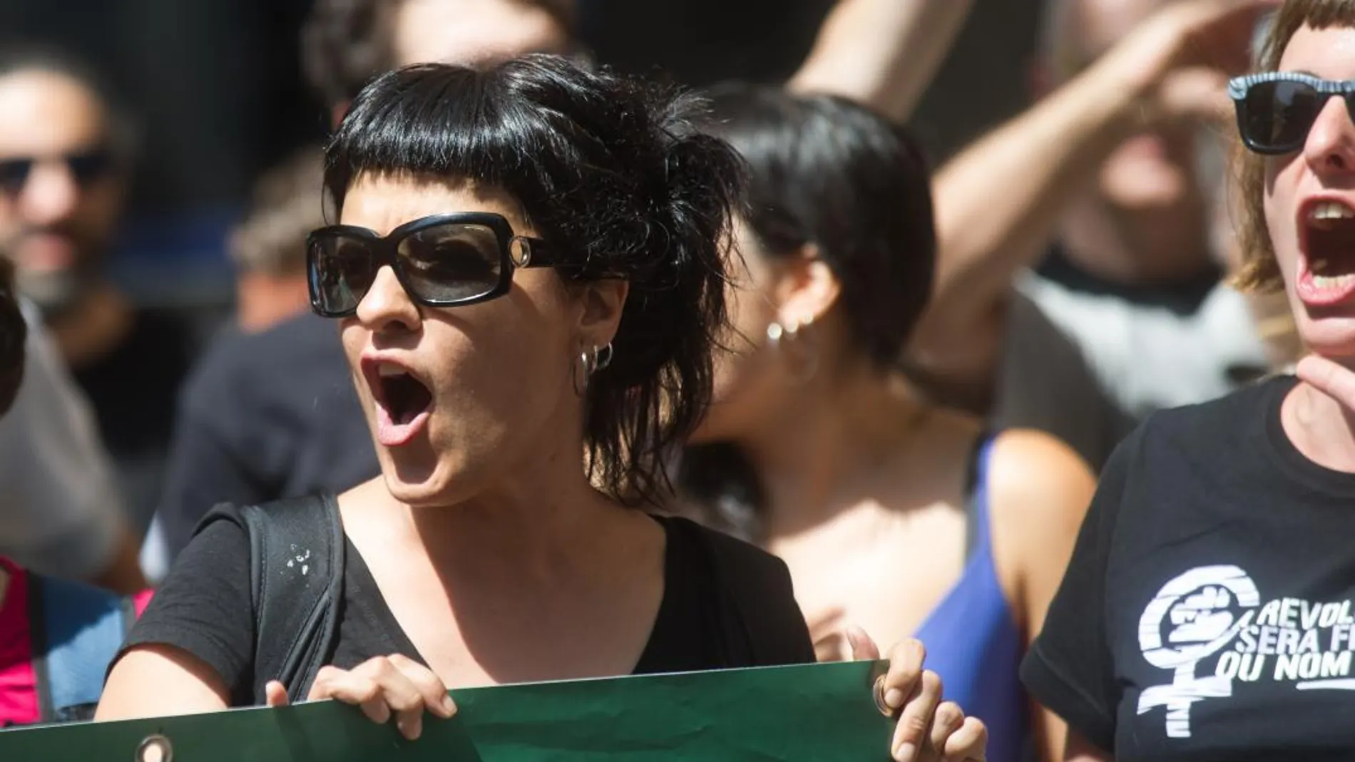 Anna Gabriel fue portavoz de la CUP en el Parlament