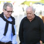 El fundador de Inditex, Amancio Ortega, y el presidente de la compañía, Pablo Isla