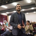 El portavoz de IU en el Congreso, Alberto Garzón.