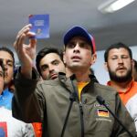 El gobernador del céntrico estado venezolano de Miranda, Henrique Capriles