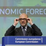 El comisario europeo de Asuntos Económicos y Financieros, Pierre Moscovici