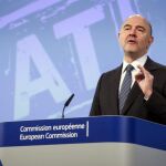 El comisario europeo de Asuntos Económicos y Financieros, Pierre Moscovici.