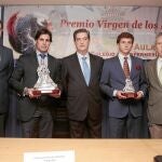 J. E. Moreno, Rivera Ordóñez, J. Mª Rueda, Lama de Góngora y Poli Gallardo