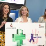 Alicia García presenta el proyecto junto a Raquel Martínez, de Concyl, y la directora de la Mujer, Esperanza Vázquez