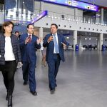 El conseller de Hacienda, Vicent Soler, acudió ayer al Consejo de Administración de Aerocas