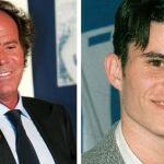 A la izquierda, Julio Iglesias; a la derecha, el hijo que le reclama la paternidad, en 1995, cuando tenía 20 años