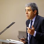El portavoz de Democracia i Llibertat (DiL), Francesc Homs