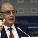 El ministro de Hacienda en funciones, Cristóbal Montoro.