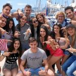 Jaime Redondo está disfrutando de su viaje de fin de curso junto a sus compañeros en un crucero por el Mediterráneo