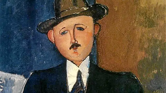Los documentos destapan operaciones artísticas opacas en cuyo centro se sitúa un cuadro de Modigliani, «Hombre sentado con bastón», pintado en 1918 Los documentos destapan operaciones artísticas opacas en cuyo centro se sitúa un cuadro de Modigliani, «Hombre sentado con bastón», pintado en 1918