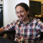 El líder de Podemos, Pablo Iglesias