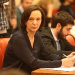 La secretaria de Análisis Político y Social de Podemos, Carolina Bescansa