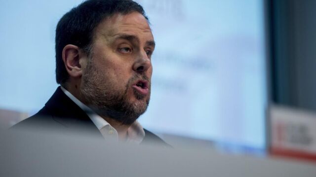 El vicepresidente del Gobierno y conseller de Economía y Hacienda de la Generalitat de Cataluña,Oriol Junqueras.