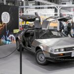El mítico Delorean que aparece en «Regreso al futuro», una de las estrellas de las exposiciones del nuevo Salón Internacional del Cómic de Barcelona