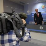 El portavoz del Ejecutivo vasco, Josu Erkoreka.