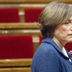 Fotografía de archivo (Barcelona, 19/10/2016) de la presidenta del Parlament, Carme Forcadell