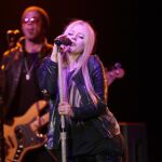La cantante Avril Lavigne