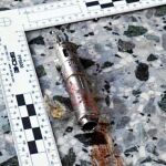 Parta del detonador de la bomba