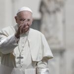 El Papa Francisco durante la audiencia general de hoy