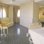 Imagen de una de las 42 habitaciones suites y royal suites del nuevo complejo hospitalario