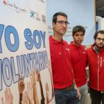 Jesús Zarzuelo, Hugo Abel Díez y Juan Regueras, técnicos del Programa en Valladolid