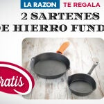 Sartenes de hierro fundido