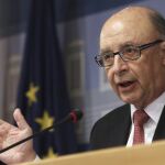El ministro de Hacienda y Administraciones Públicas, Cristóbal Montoro.