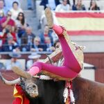 Alejandro Marcos resultó cogido de manera espectacular sin consecuencias