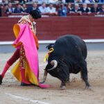 Toreo a la Verónica de José María Manzanares en Las Ventas