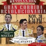 Cartel de la Gran Corrida Revolucionaria