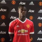 Eric Bailly con la camiseta del Manchester United.