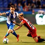 1-2. El Girona se estrena a domicilio en Primera a costa del Depor
