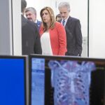 La presidenta de la Junta, Susana Díaz, en la inauguración del nuevo Chare de Écija (Sevilla)