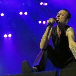 El verdadero efecto especial de la noche fue el cantante de la formación inglesa, que conserva intacta su capacidad escénica