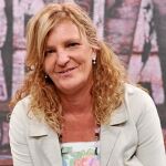 Su hija Blanca, la más televisiva
