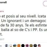 La Fiscalía investiga por un delito de odio al profesor que publicó un tuit homófobo sobre Iceta
