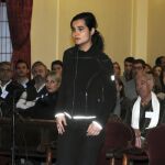 Triana Martínez, durante el juicio