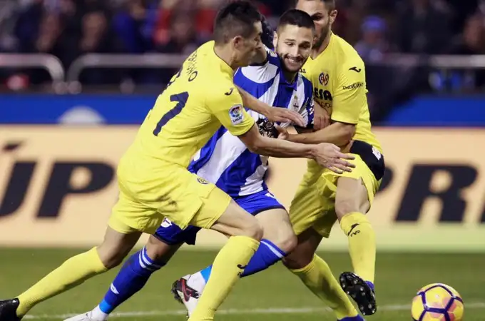 0-0. El Villarreal se conforma en Riazor y se aleja de la zona «Champions» 0-0. El Villarreal se conforma en Riazor y se aleja de la zona «Champions»