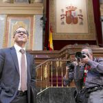 Turull fue uno de los designados por Artur Mas para defender en 2014 el referéndum en el Congreso