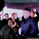 El líder norcoreano tras el último lanzamiento