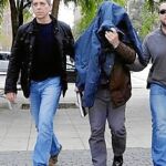 Joaquín Benítez acudió al juzgado acompañado de agentes de los Mossos de paisano