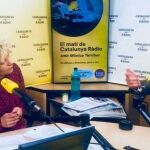 Romeva, durante la entrevista